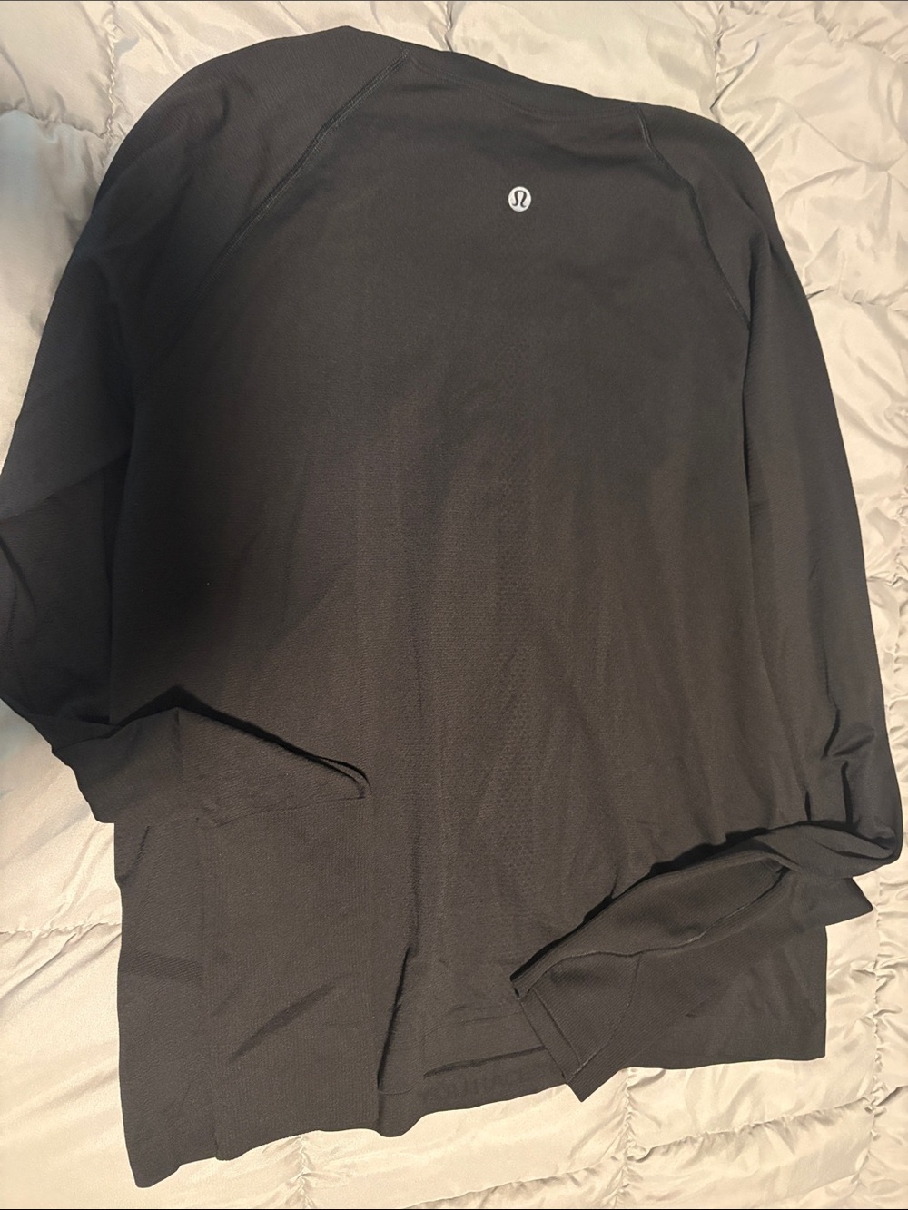 lululemon athletica Black Long Sleeve Performance Top